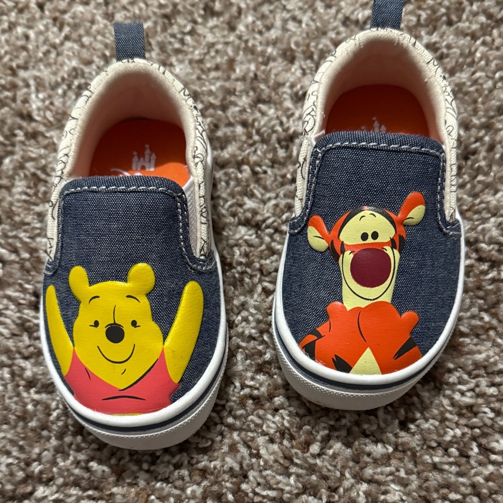 Disney Pooh Infant Slip Ons